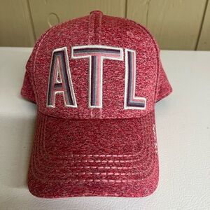 Robin Ruth Red ATL Atlanta Women's Baseball Cap